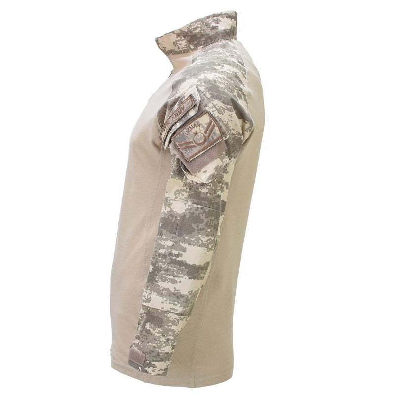 Originele Turkse militaire gevechtsshirt tactische stretchstof M2021 Camo