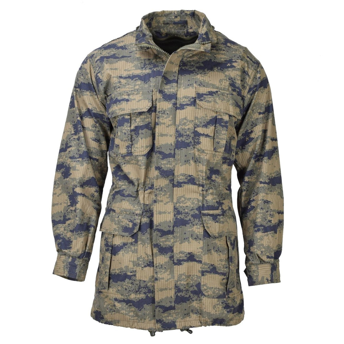 Origineel Turks militair digitaal camouflagepark met voering, duurzame ripstop tactisch