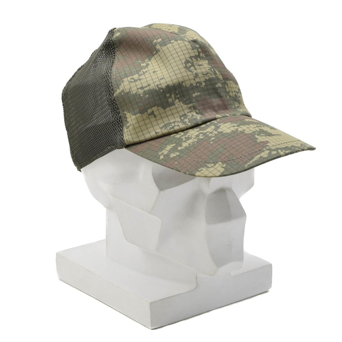Originele Turkse Militaire Field Cap Snapback Ripstop Mesh Insert M2008 Camo