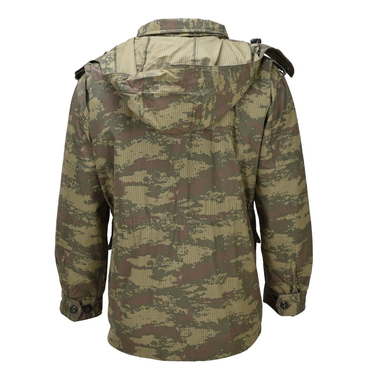 Originele Turkse militaire veldparka Ripstop fleece voering M2008 Camo