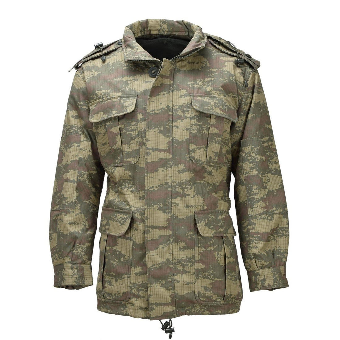 Originele Turkse militaire veldparka Ripstop fleece voering M2008 Camo