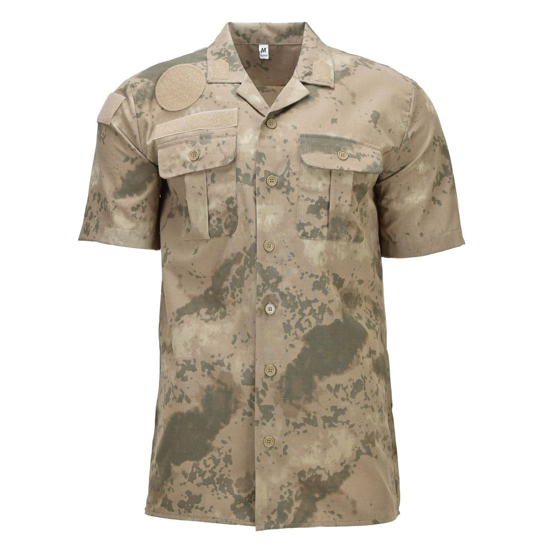 Origineel Turks militair veldshirt met korte mouwen Surplus M2021 camouflage