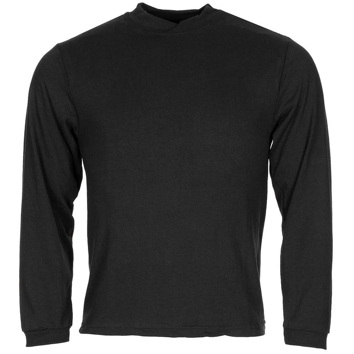 Originele Turkse militaire ondershirts met lange mouwen thermische basislaag zwart - GoMilitar