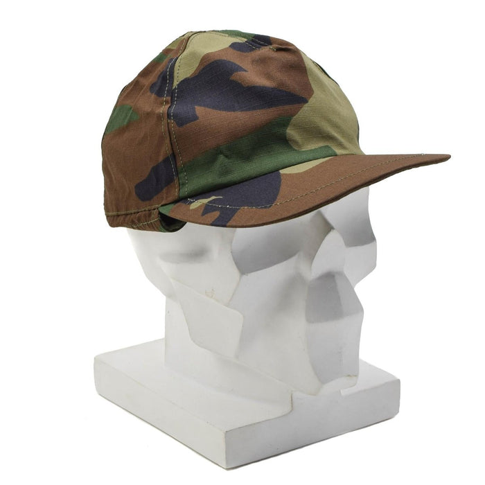 Originele Turkse militaire winterveldpet RipStop buitenhoed Woodland Camo - GoMilitar