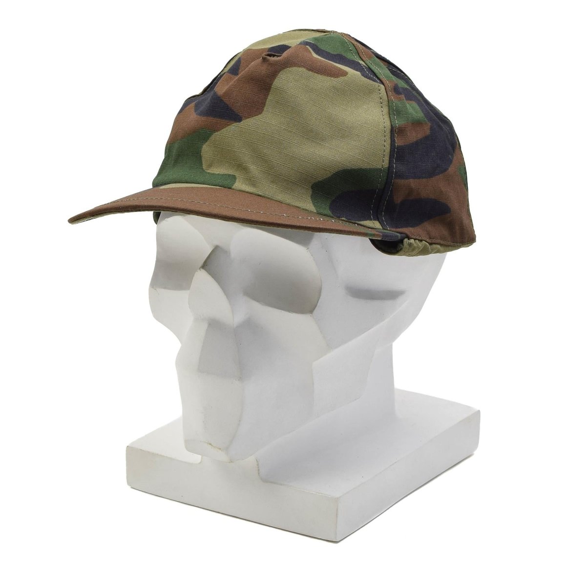 Originele Turkse militaire winterveldpet RipStop outdoorhoed Woodland Camo