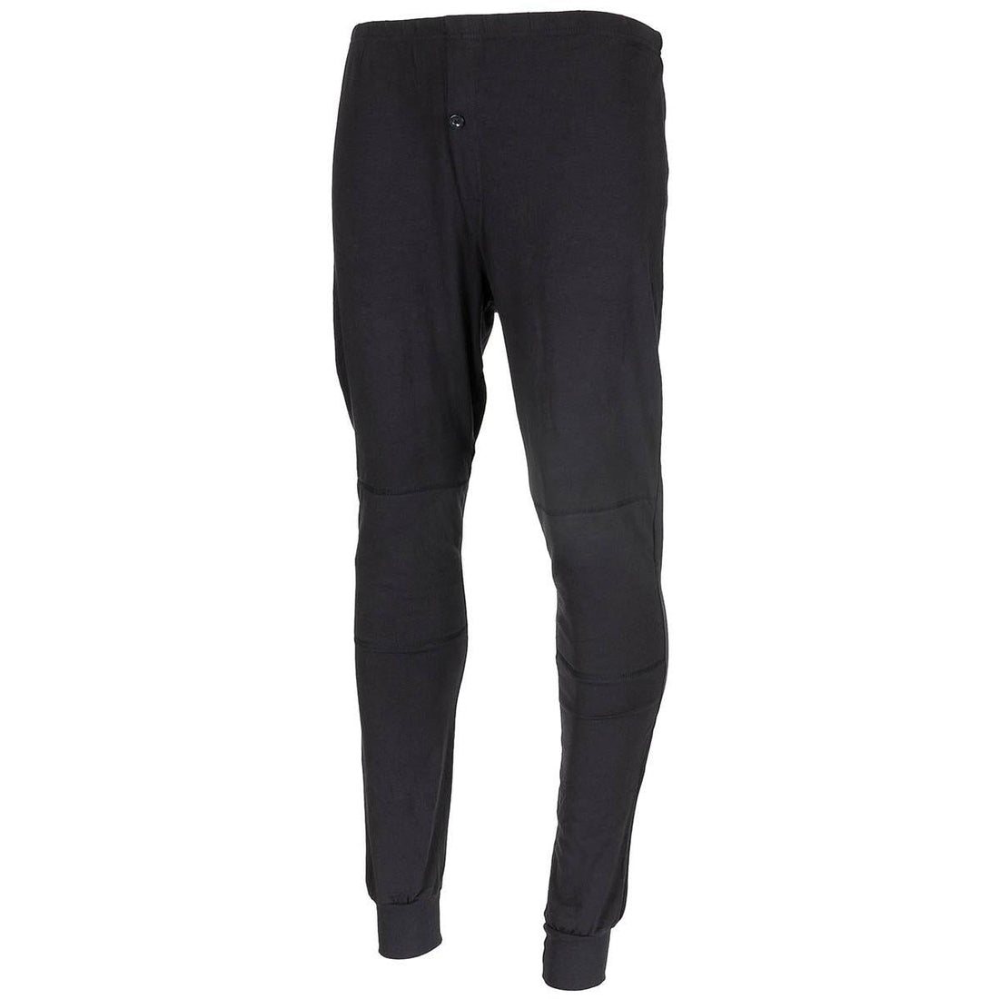 Originele Turkse militaire winteronderbroek met fleecevoering, basislaag zwart