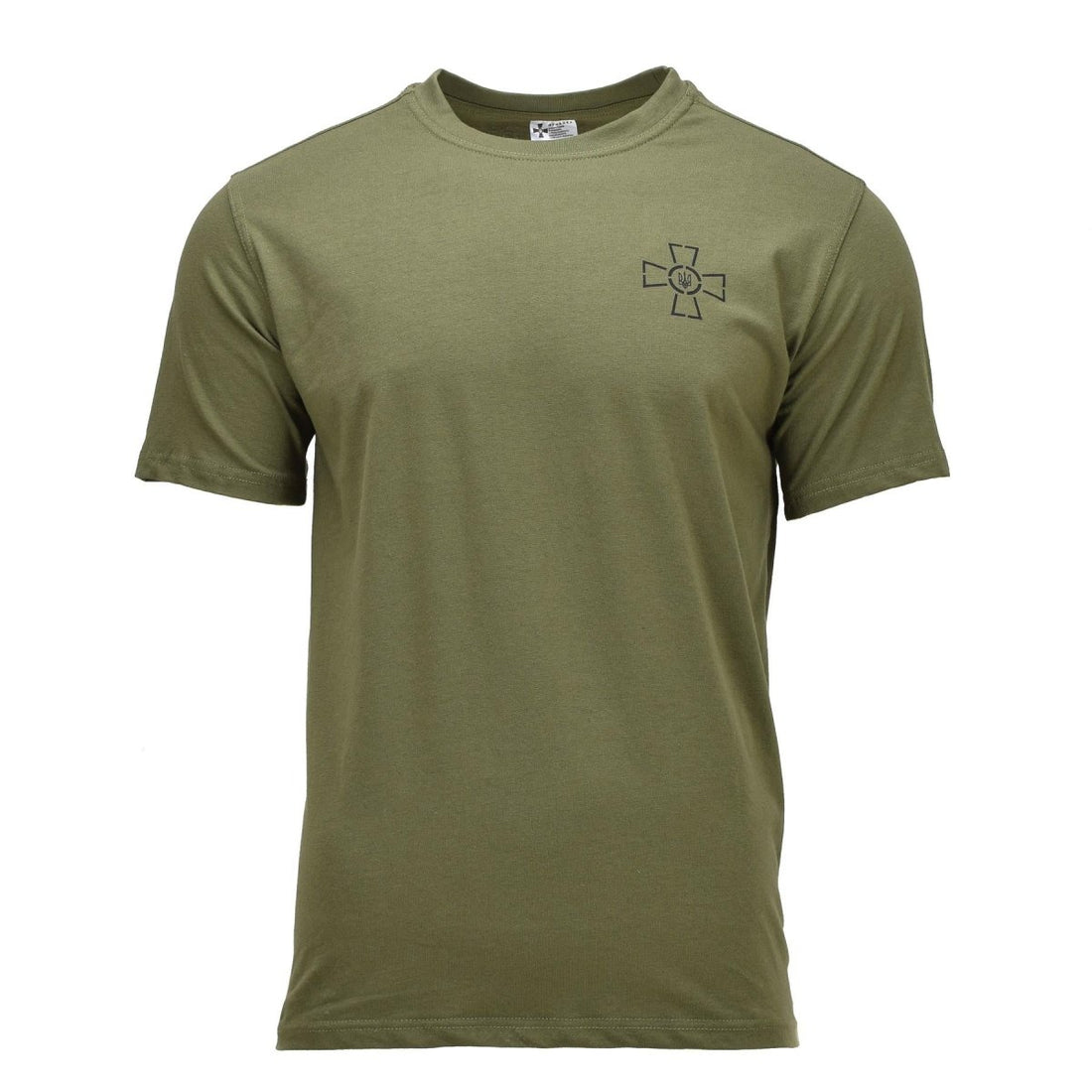 Origineel Oekraïens militair T-shirt strijdkrachten embleem Tryzub korte mouw