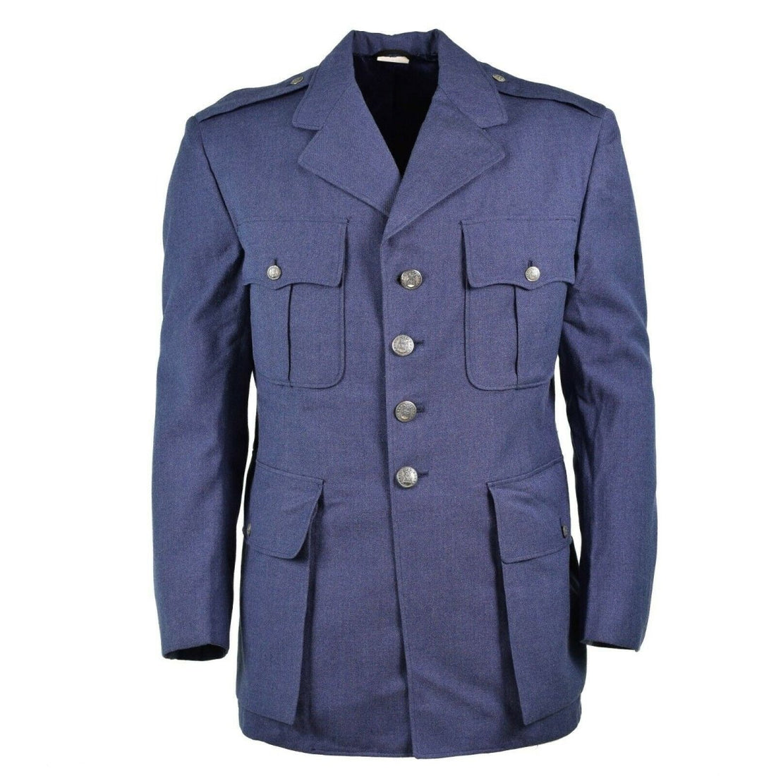 Originele US Army Air Force Jacket Coat Heren Blue Usaf Wool Coat Service -jurk