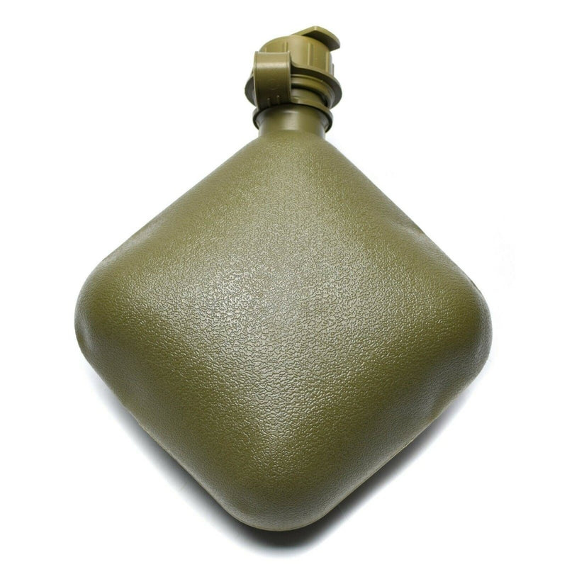 Original U.S. Army canteen 2 QT water bottle with pouch Olive OD USA surplus - GoMilitar