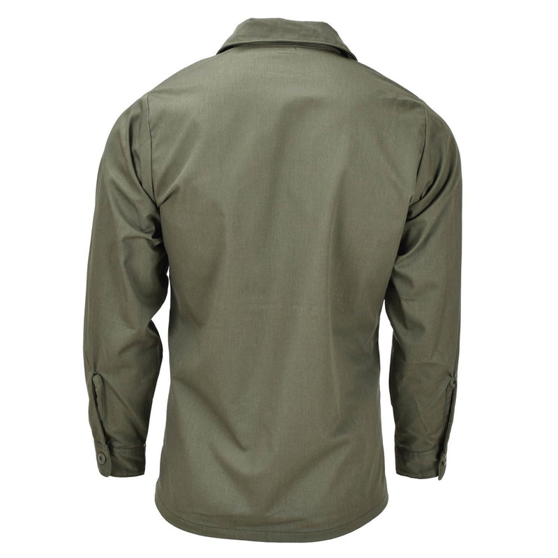 Original U.S. army long sleeve tactical shirt olive fatigue military field NEW - GoMilitar