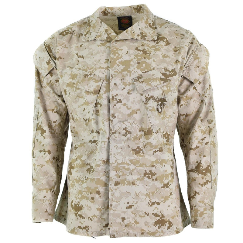 Original US army troops jacket BDU digital desert camo shirts military issue - GoMilitar