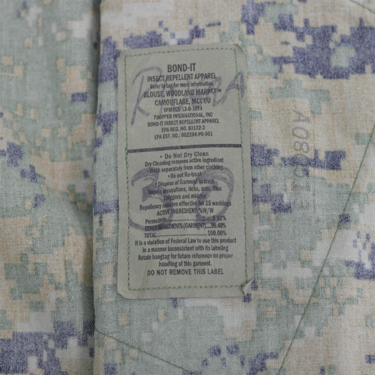 Originele Amerikaanse leger troepen jas BDU digitaal bos camo shirt militair probleem