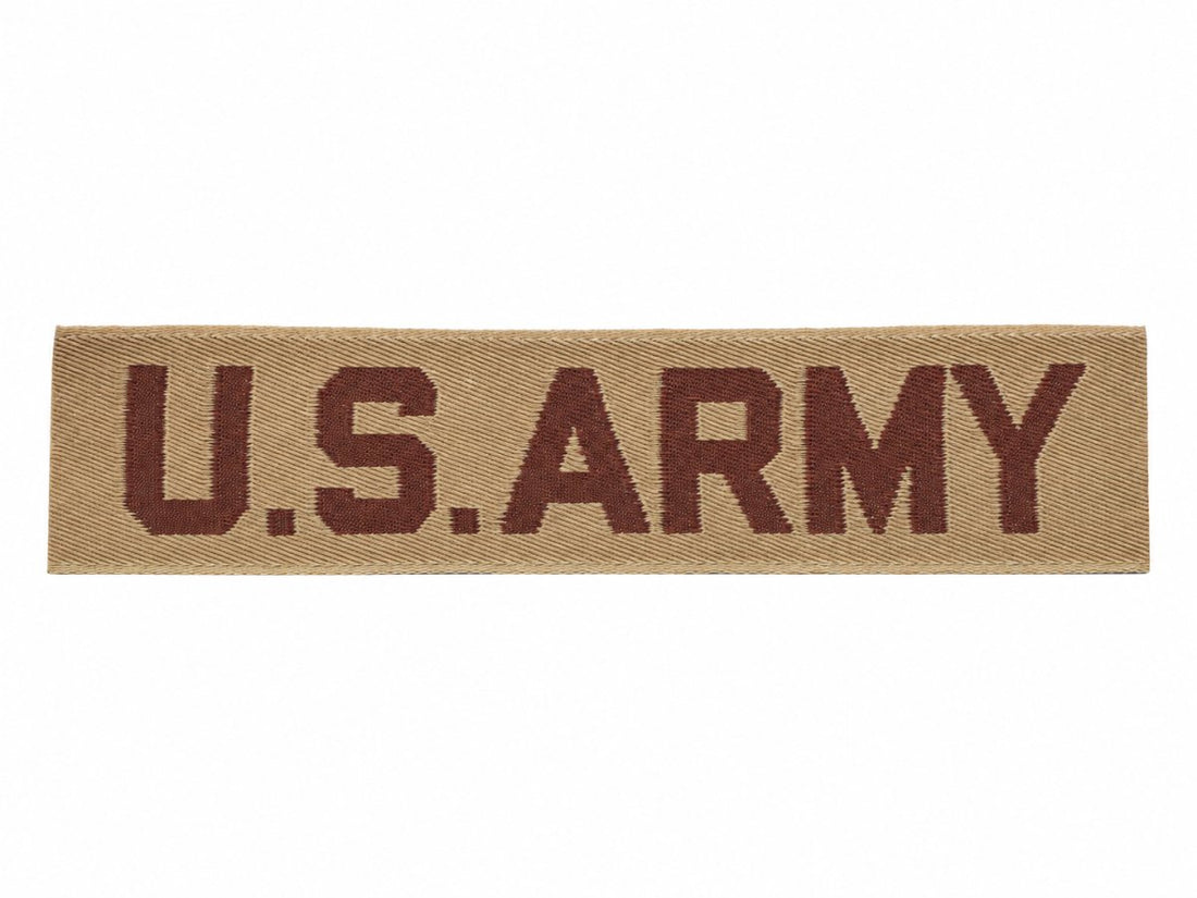 Originele Amerikaanse militaire borstbandpatch Insignia Collectible Army Surplus Khaki