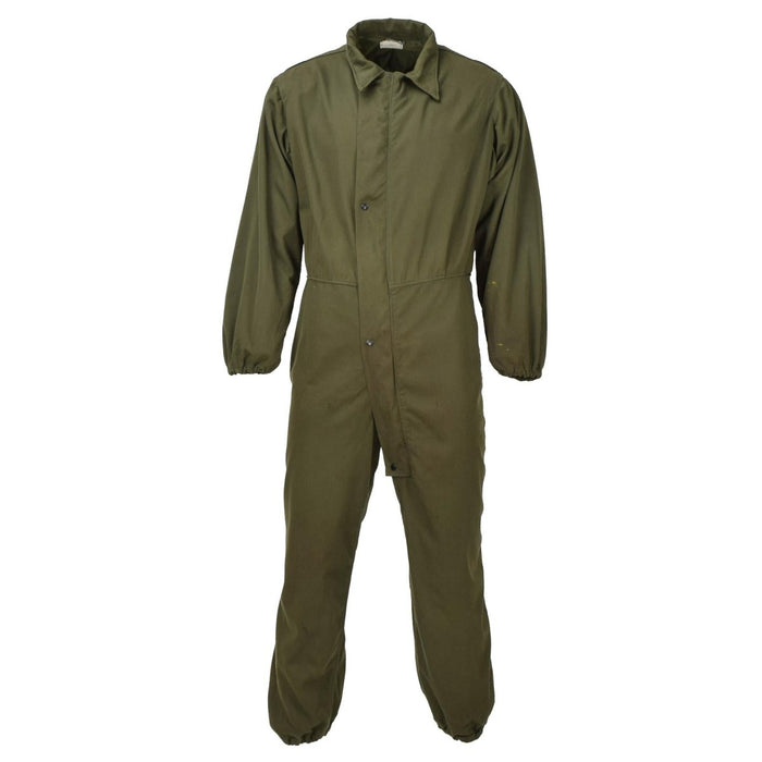 Originele Amerikaanse militaire overall werkmonteur jumpsuit leger druksluiting Olive - GoMilitar