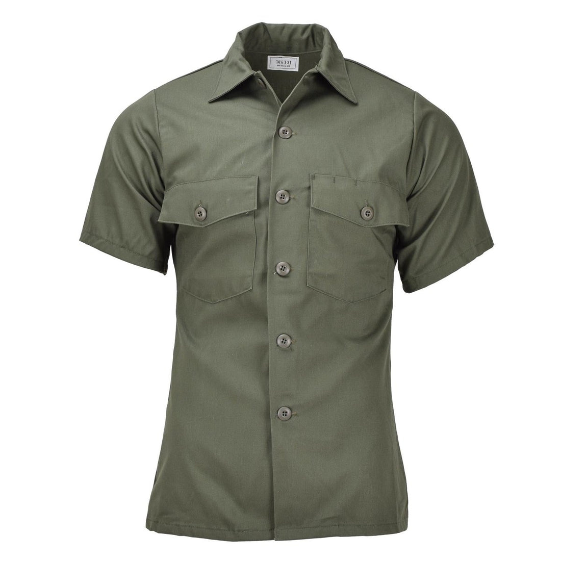 Originele Amerikaanse militaire veld tactische olijf shirts korte mouw leger vermoeidheid nieuw