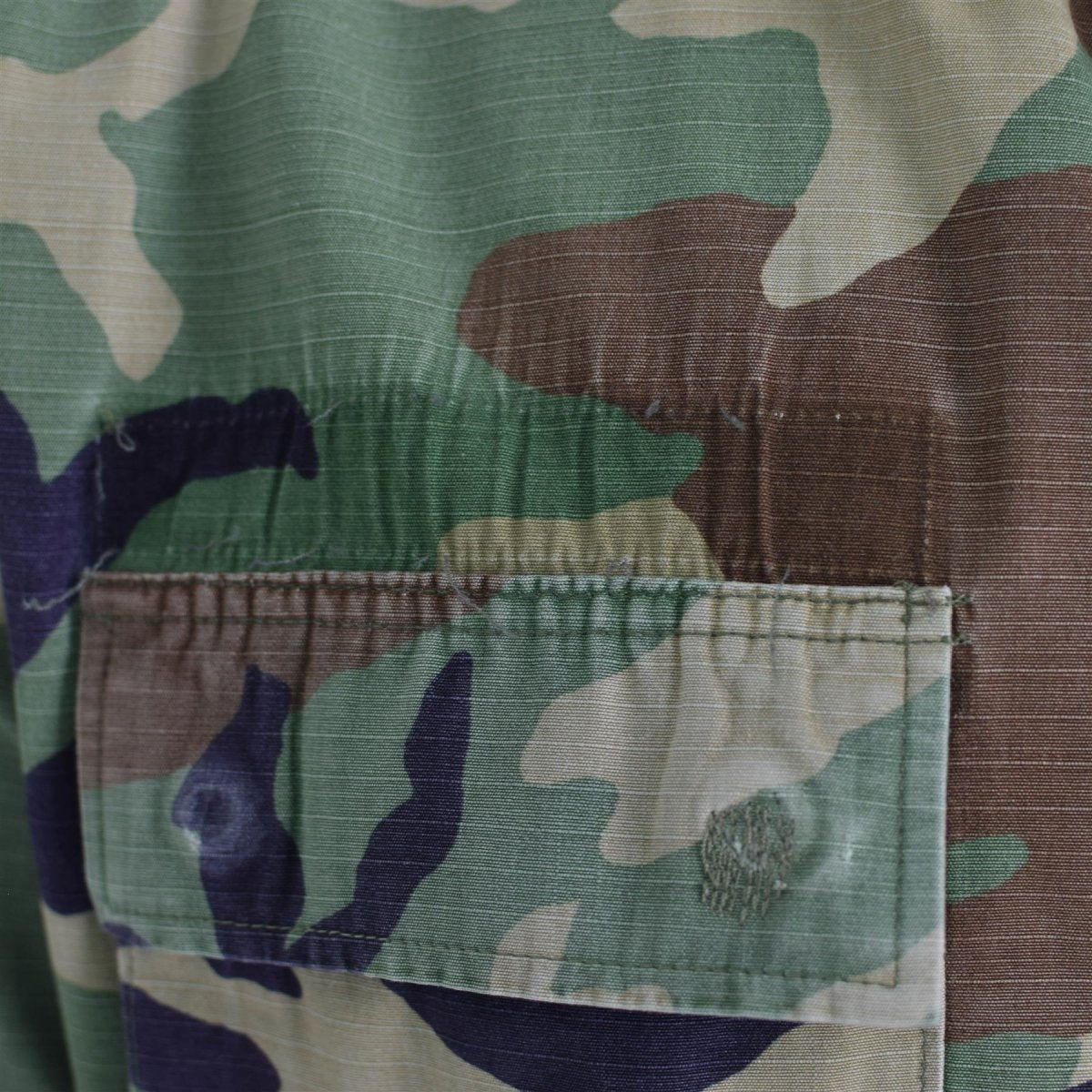 Origineel Amerikaanse militaire jas Ripstop Woodland Camouflage BDU Troops Shirt