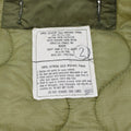 Originele Amerikaanse militaire M65 parka voering extreem koud weer knoppen olijfgroen