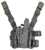 Originele Amerikaanse militaire pistoolholsterset Blackhawk SERPA LV3 Beretta Foliage