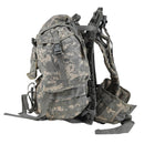 Original U.S. Military tactical 80L digital camo backpack with durable water-resistant nylon and MOLLE system straps.