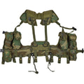 Origineel Amerikaans militair tactisch vest Combat Woodland Magazine Grenade Pouches
