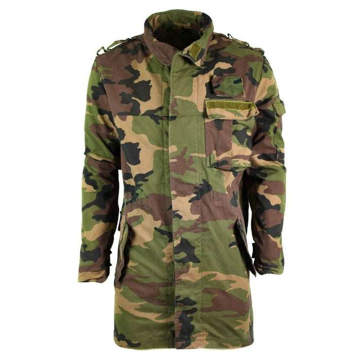 Origineel vintage Slowaaks leger veldjack M97 Slowakije militaire gevechtsparka - GoMilitar