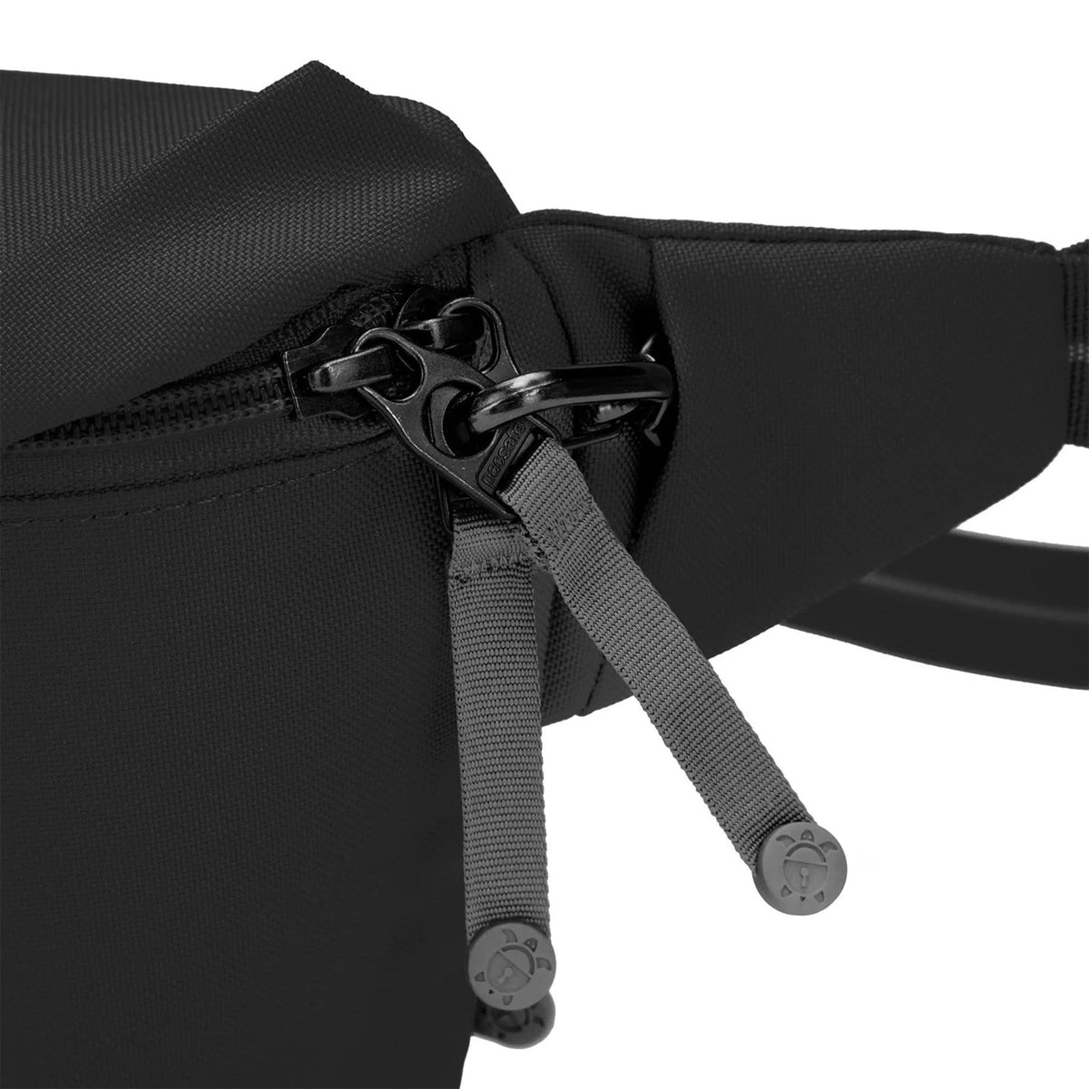 Pacsafe Go Heuptas 2,5L PFC Gratis Anti Diefstal RFID safe Sling Pack Zwart