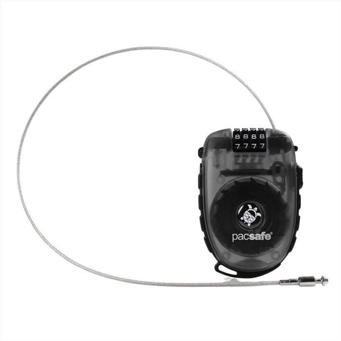 Pacsafe Retractasafe 250 intrekbaar kabelslot 4 draaiknoppen roestvrij staaldraad - GoMilitar