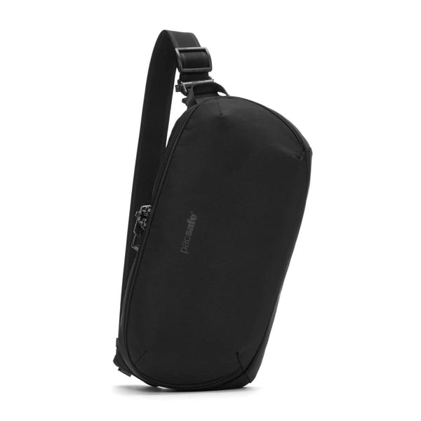 Pacsafe V Crossbody Sling Bag 5L Anti Diefstal PVC Gratis water Weerwerende zwart