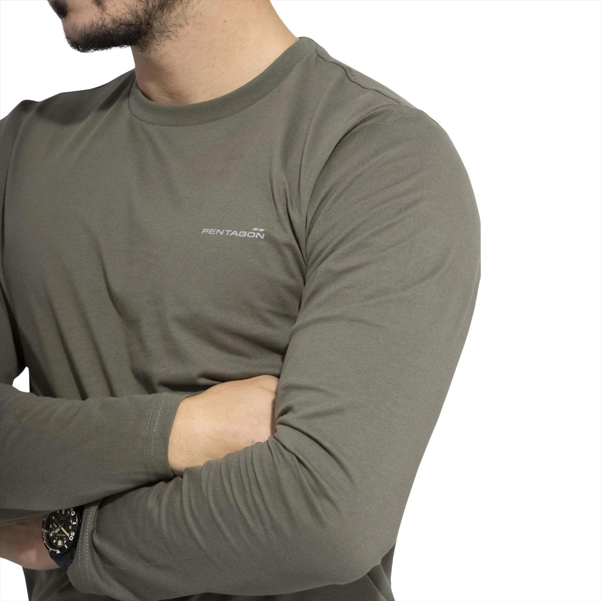 PENTAGON Ageron 2.0 T-shirt met lange mouwen, comfortabele pasvorm, geurloos, sneldrogend