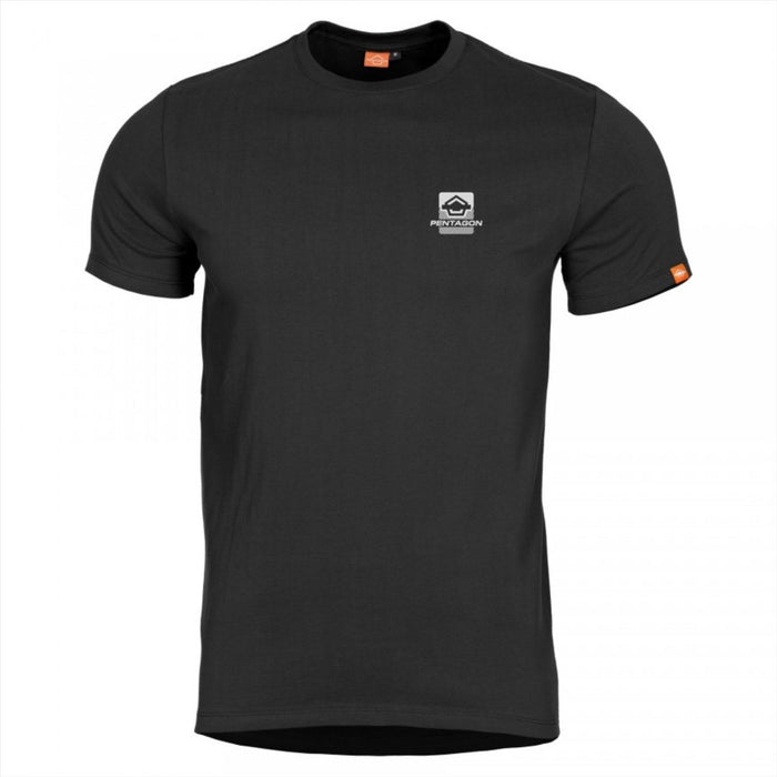 PENTAGON Ageron klassiek T-shirt, sneldrogend, comfortabele pasvorm, Amerikaanse vlagprint - GoMilitar