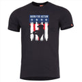PENTAGON Ageron Ranger Klassiek T-shirt Sneldrogend Comfort Fit Geurloos Zwart