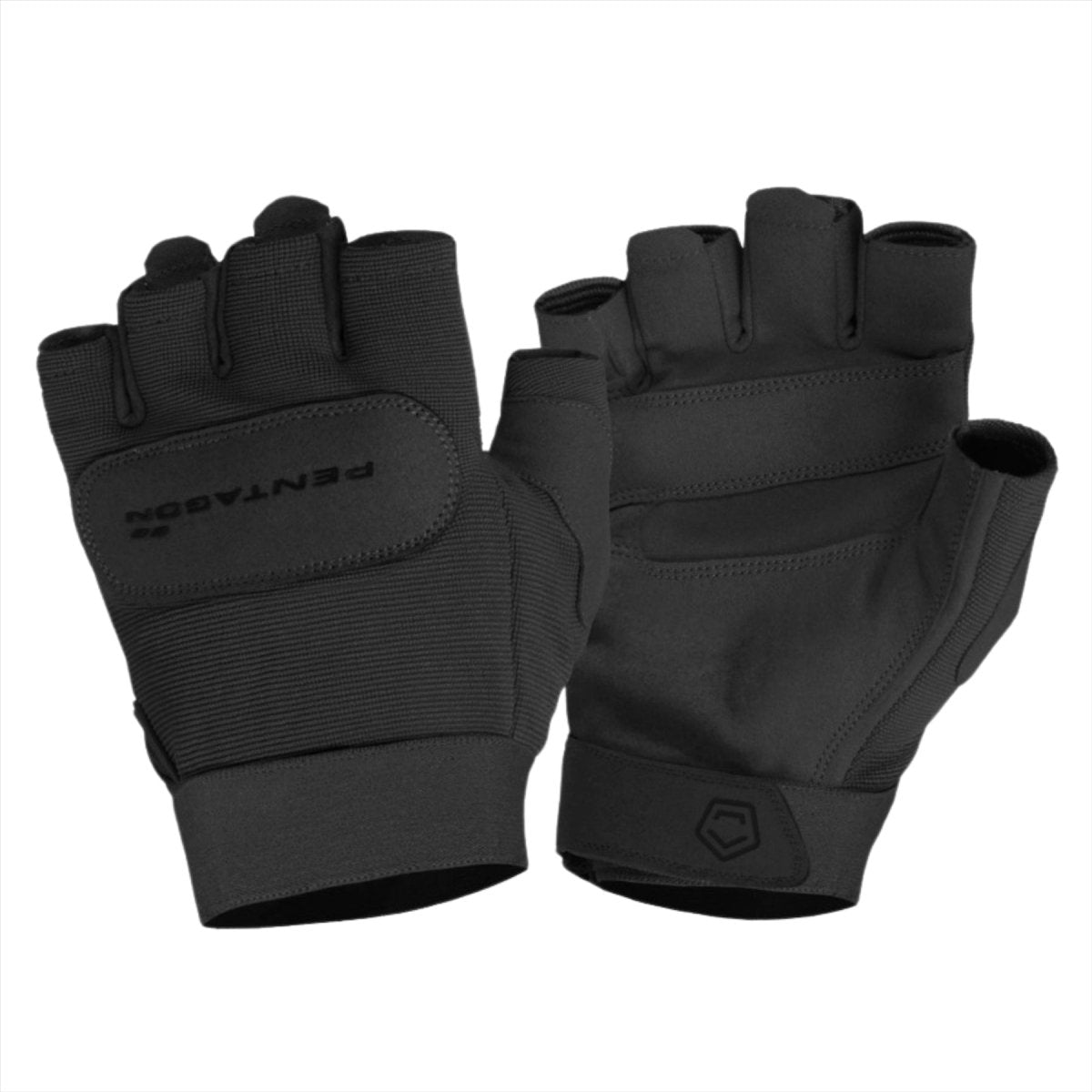 Pentagon Duty Mechanic 1/2 vingerloze handschoenen ademende stofmanchet elastisch