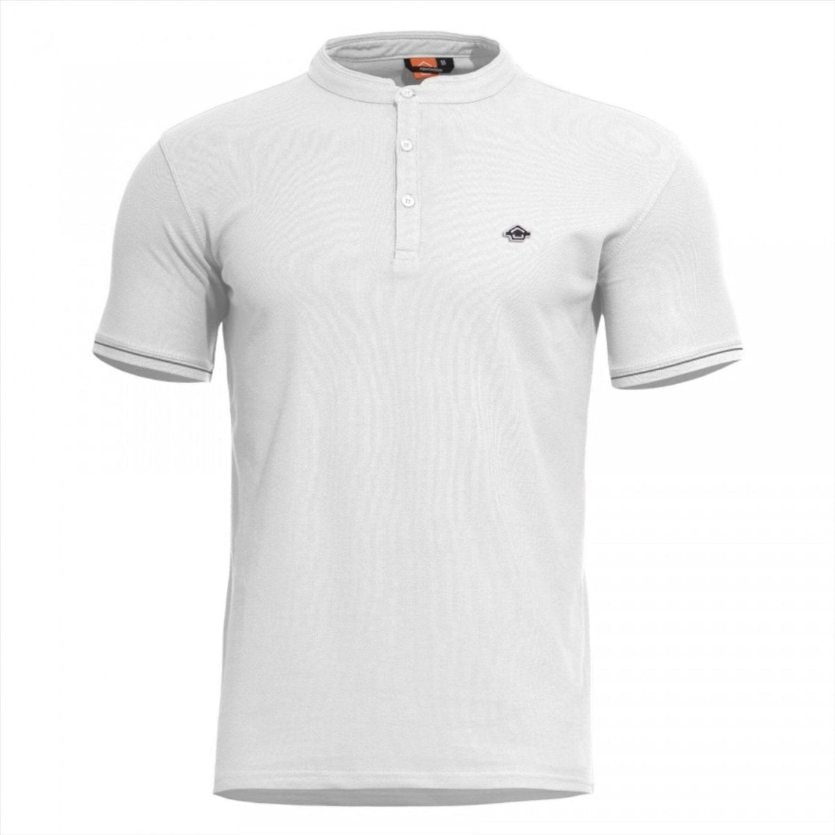 PENTAGON Levantes Henley strepen klassiek T-shirt korte mouwen sneldrogend