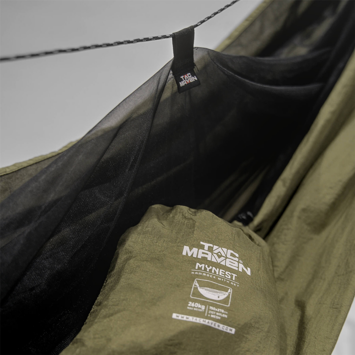 PENTAGON Mynest hangmat Lichtgewicht ingebouwde klamboe kampeeruitrusting