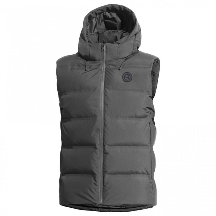 PENTAGON Omega Down Vest grijs waterafstotend gecoat mouwloos winterjack - GoMilitar