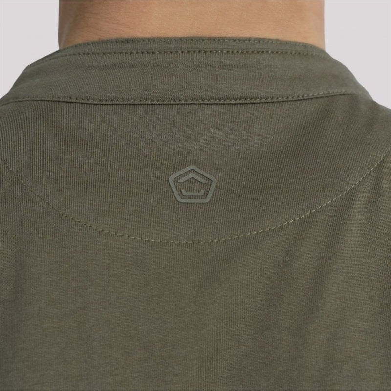 Pentagon Romeo 2.0 Henley T-shirt Regular Fit Mandarin Collar geurloos materiaal