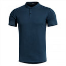 Pentagon Romeo 2.0 Henley T-shirt Regular Fit Mandarin Collar geurloos materiaal