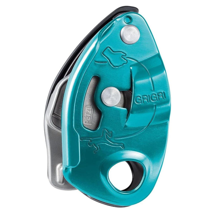 PETZL Grigri Assisted Braking Zekeringsapparaat Klimuitrusting Aluminium Blauw - GoMilitar
