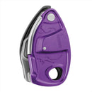 PETZL GRIGRI® + Zekeringsapparaat Ondersteund remmen 8,5-11 mm Touwen Klimmen Paars
