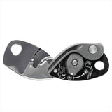 Petzl GRIGRI Zekeringsapparaat Ondersteund remmen Anti-paniek 8,5–11 mm Grijs