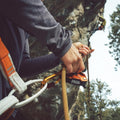 PETZL GRIGRI Zekeringsapparaat Ondersteund remmen Rotsklimmen Abseilen Oranje