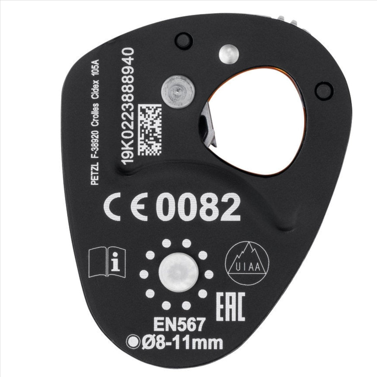 Petzl Micro Traxion touwkatrolapparaat Lichtgewicht Progress Capture 8–11 mm