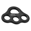 Petzl Paw Rigging Plaat Maat S Multi Ankerplaat Rope Access Rescue Zwart