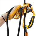 PETZL ROLLCLIP A Pullet-karabijnhaak Niet-vergrendelend Keylock-systeem Klimmen Geel