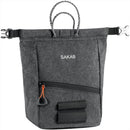 PETZL SAKAB Krijtzak Duurzaam Magnetische rolsluiting Meerdere zakken Grijs