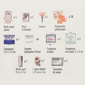 Pharmavoyage Regelmatige Outdoor EHBO KIT CAMPING Wandelen Wandelen All-Purpose Emergency