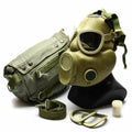 Pools militair gasmasker MP-4 Echte ademhalingschemische grijze olijf OD NIEUW