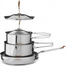 Primus Kampvuur Kookset S RVS Camping Kookgerei Pot Pan Set Zak