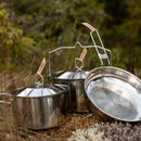Primus Kampvuur Kookset S RVS Camping Kookgerei Pot Pan Set Zak