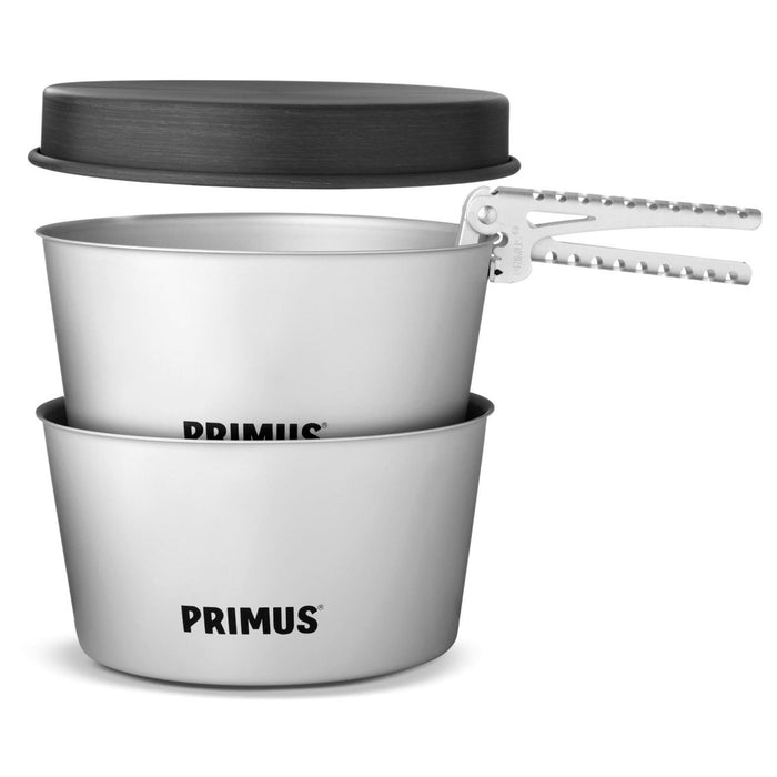 Primus Essential Pot Set 2,3L lichtgewicht aluminium campingkookset met antiaanbaklaag - GoMilitar